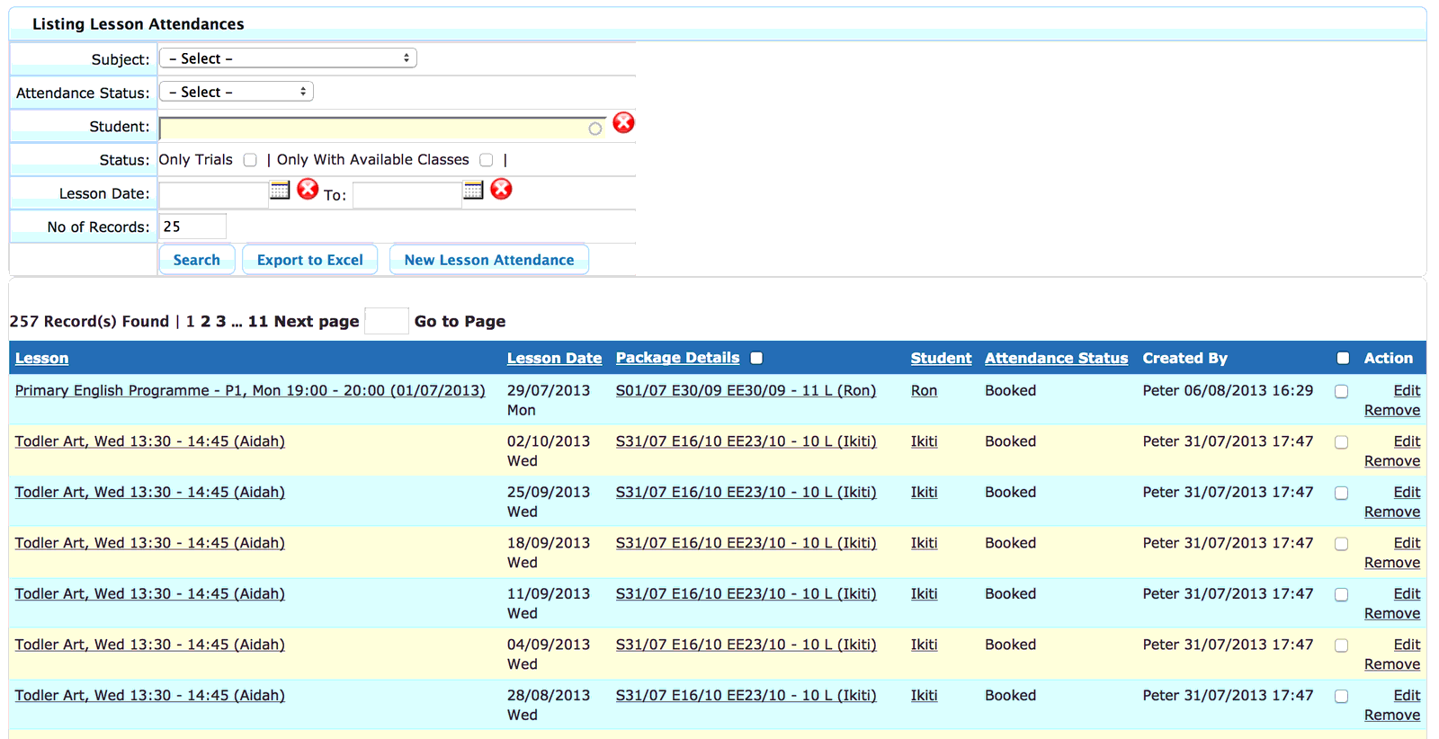 lesson_attendance_summary