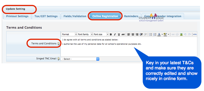 StudentLogic screenshot
