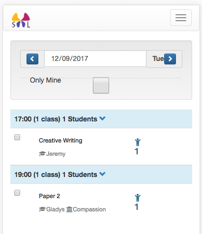 StudentLogic screenshot